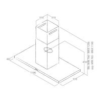 Островная вытяжка Elica Thin Island IX/A/120 - 5 фото