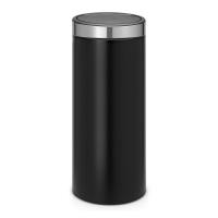 Мусорный бак 30 л Brabantia Touch Bin черный - 1 фото