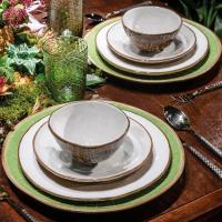 Салатник 30,2х30х18,9 см 1,35 л Bordallo Pinheiro Tropical Fruits коричневый - 3 фото