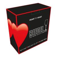 Набор бокалов для шампанского 330 мл Riedel Heart to Heart 2 пр - 1 фото