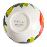 Розетка 8х8 см Edelweiss Томаты и оливки белое - 3 фото