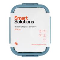 Контейнер  22х17х8 см 1,1 л Smart Solutions синий - 6 фото