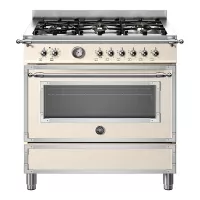 Варочный центр 89,5х60 см Bertazzoni Heritage HER96L1EAVT бежевый - 1 фото