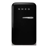 Минибар 73х40 см Smeg 50's Style FAB5LBL5 черный - 3 фото