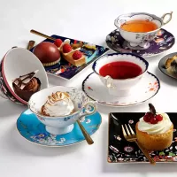 Чайная пара 140 мл Wedgwood Wonderlust фиолетовая - 5 фото