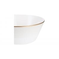 Салатник 14 см Narumi Golden Net белый - 3 фото
