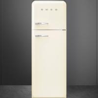 Холодильник двухкамерный 169х60 см Smeg 50's Style FAB30RCR5 кремовый - 3 фото