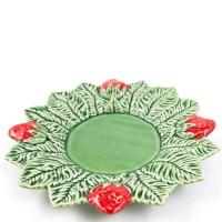 Тарелка обеденная 26 см Bordallo Pinheiro Strawberries - 2 фото