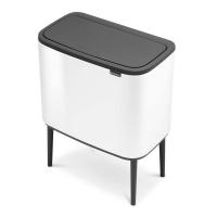 Мусорный бак 36 л Brabantia Bo Touch Bin белый - 5 фото