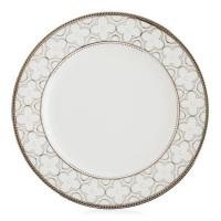 Тарелка хлебная 16,7 см Noritake Trefolio Platinum белая - 1 фото