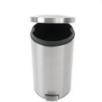 Ведро для мусора 45 л Brabantia Pedal bin стальное - 5 фото