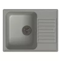 Кухонная мойка 62 см Lex Garda 620 Space Gray серая - 1 фото