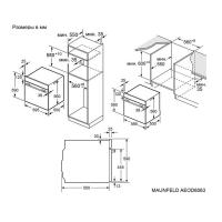 Электрический духовой шкаф 59 см Maunfeld AEOD6063G1 серый - 13 фото