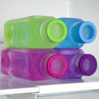 Бутылка 1 л Sistema Hydrate фиолетовая - 5 фото