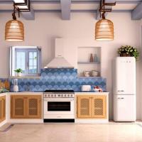 Холодильник двухкамерный 197х60 см Smeg 50's Style FAB32RWH5 белый - 4 фото