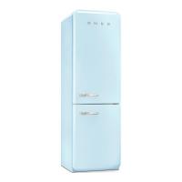 Холодильник двухкамерный 197х60 см Smeg 50's Style FAB32RPB5 голубой - 1 фото