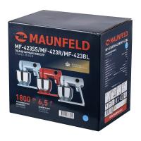 Миксер планетарный 6,5 л Maunfeld MF-423R красный - 10 фото