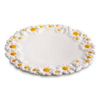 Тарелка закусочная 22 см Edelweiss Margherite белая - 2 фото