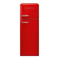 Холодильник двухкамерный 169х60 см Smeg 50's Style FAB30RRD5 красный - 7 фото