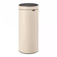 Ведро для мусора 30 л Brabantia Touch Bin бежевое - 1 фото