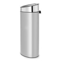 Мусорный бак 40 л Brabantia Touch Bin серый - 2 фото