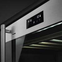 Встраиваемый винный шкаф на 38 бутылок 60х82 см Smeg Classica CVI338RX3 - 2 фото