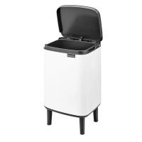 Мусорное ведро 7 л Brabantia Bo Hi белое - 3 фото