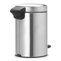 Мусорный бак с педалью 3 л Brabantia NewIcon стальной - 3 фото