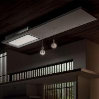Встраиваемая вытяжка 120 см Elica Ceiling Lullaby @ WH WOOD/A/120 белая - 7 фото