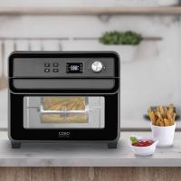 Аэрофритюрница 40,5х35 см Caso AirFry Chef 1700 черная - 9 фото