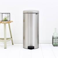 Мусорный бак с педалью 30 л Brabantia NewIcon стальной - 9 фото