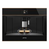 Встраиваемая кофемашина 2,4 л Smeg Dolce Stil Novo CMS4604NRRU черная - 1 фото