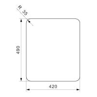 Кухонная мойка 44 см Reginox Elite Ohio 40x40 Tapwing Atomic Grey - 2 фото