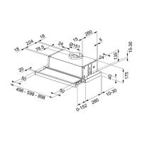 Встраиваемая вытяжка 49,8 см Franke Smart FTC 532L WH белая - 2 фото