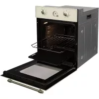 Электрический духовой шкаф 45 см Hiberg VM 4360 RY бежевый - 5 фото