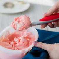 Ложка для мороженого 19 см MOHA Gelati красная - 5 фото