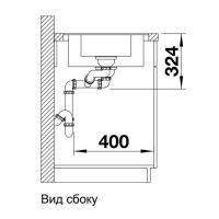 Кухонная мойка 99 см Blanco Metra 6 S-F кофе - 1 фото