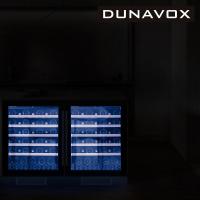 Встраиваемый винный шкаф на 46 бутылок Dunavox Flow DAUF-46.138B черный - 4 фото