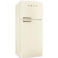 Холодильник двухкамерный 188х80 см Smeg 50's Style FAB50RCRB5 кремовый - 1 фото