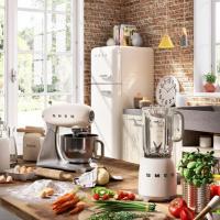 Холодильник двухкамерный 169х60 см Smeg 50's Style FAB30LWH5 белый - 6 фото