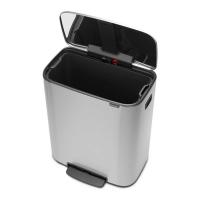 Мусорный бак 60 л Brabantia Bo Pedal Bin стальной - 5 фото