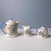 Сахарница  8 см 300 мл Kitchen Craft London Pottery голубая - 2 фото