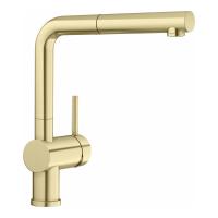 Смеситель Blanco Linus-S satin gold - 1 фото