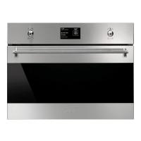 Комбинированный духовой шкаф 60 см Smeg Classica SF4303WVCPX серебристый - 6 фото