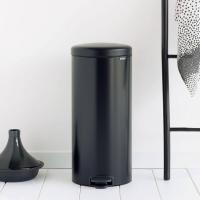 Мусорный бак с педалью 30 л Brabantia NewIcon черный - 5 фото