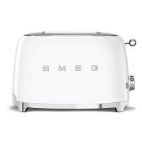 Тостер на 2 ломтика Smeg 50's Style TSF01WHEU белый - 6 фото