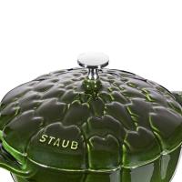 Ручка латунная Staub желтая - 2 фото