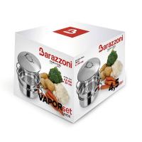 Пароварка 24 см 4,5 л Barazzoni Vapor Set стальная - 5 фото