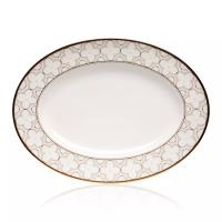 Обеденный сервиз на 6 персон Noritake Trefolio Gold белый 20 пр - 2 фото