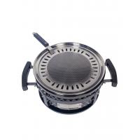 Угольный гриль 35х18 см Diamond Egg Tabletop Grill черный - 8 фото